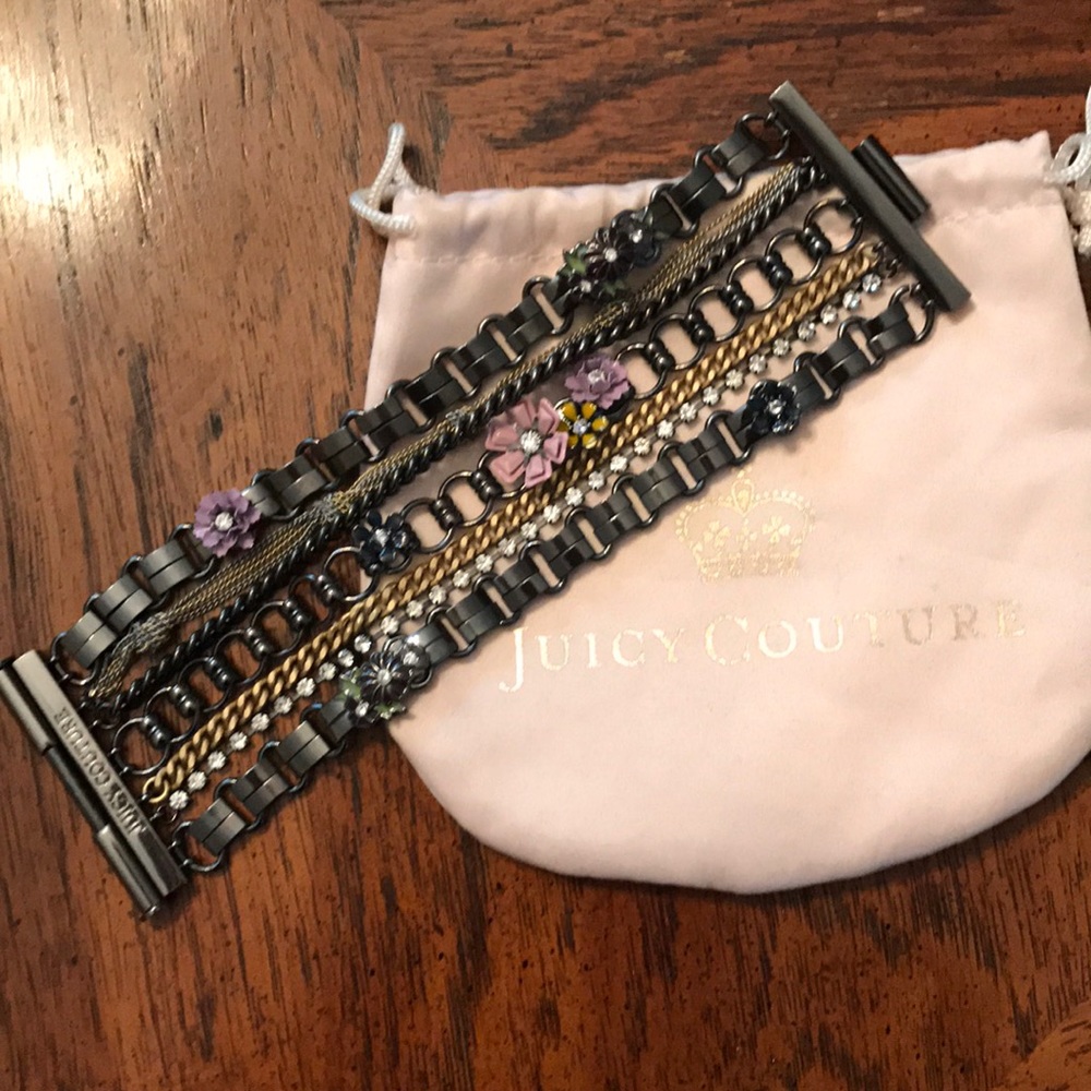 Juicy couture multi strand bracelet